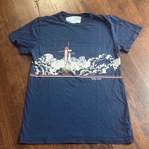 NASA Space Shuttle Rocketship Vintage Tee Shirt "Toddland"